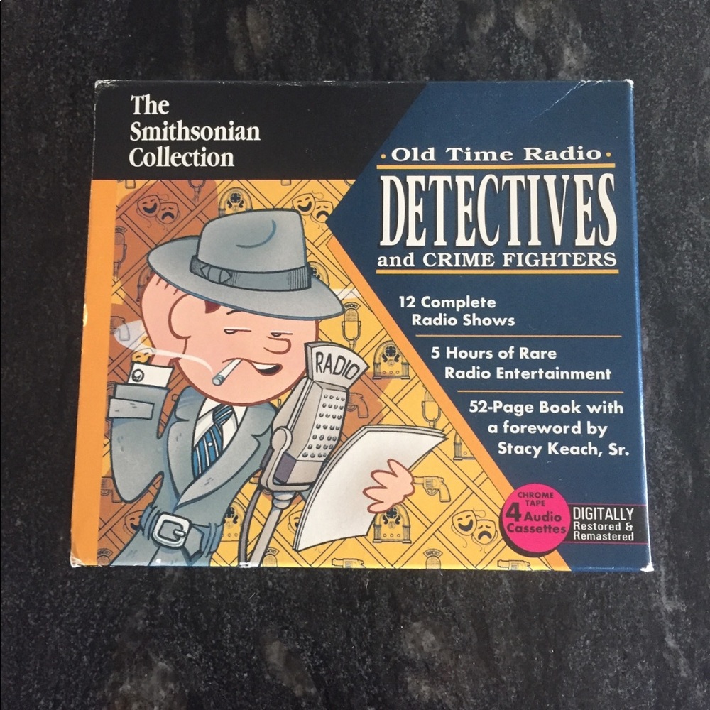 Old Time Radio Detectives Cassette Tape Collection